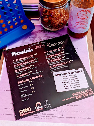 Opinii despre Pizzalola în Adelaide - Hospitality and gastronomy