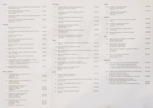 Opinii despre Griffith Vietnamese Restaurant în Griffith - Hospitality and gastronomy