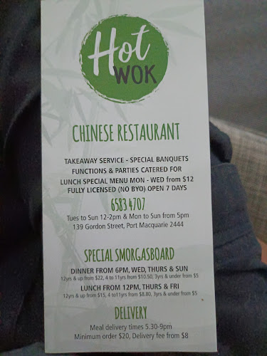 Hot Wok Chinese Restaurant - Port Macquarie