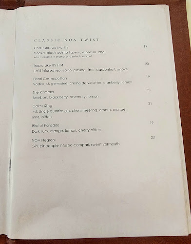 NOA Eat Drink Share - Edge Hill