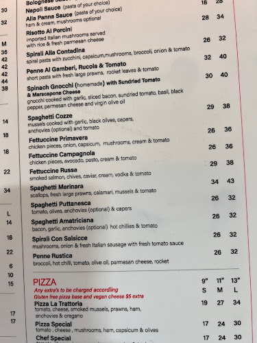 La Trattoria Restaurant & Pizza Bar - Hospitality and gastronomy