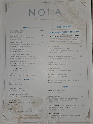 NOLA Smokehouse and Bar - Barangaroo