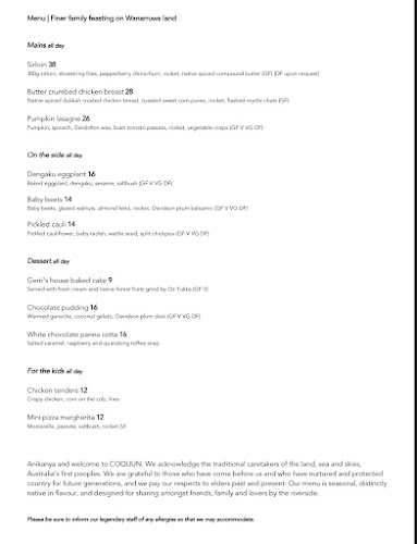 COQUUN - Restaurant on the Levee - Maitland