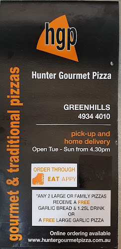 Opinii despre Hunter Gourmet Pizza Greenhills în Maitland - Hospitality and gastronomy