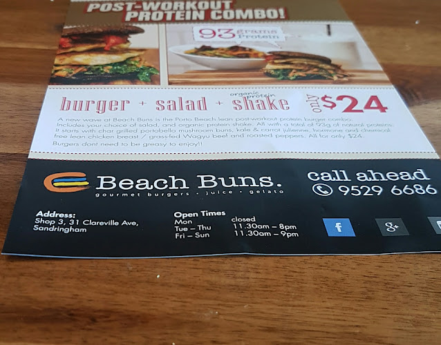 Comentarii opinii despre Beach Buns Burgers