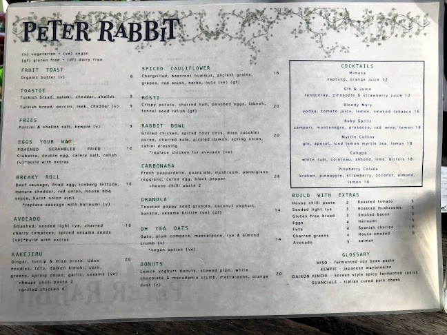 Peter Rabbit Cafe - Adelaide