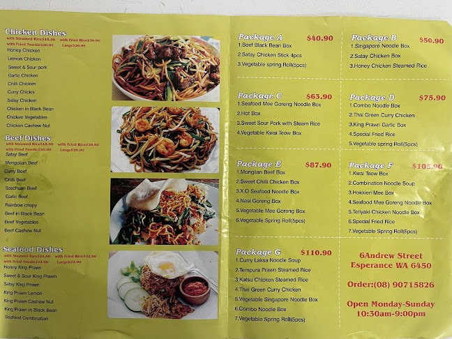 Opinii despre Xing's Sushi & Noodle în Esperance - Hospitality and gastronomy