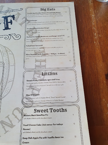 Opinii despre Proof BBQ & Booze în Toowoomba City - Hospitality and gastronomy