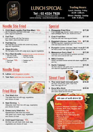 92 Chilli Basil Thai Restaurant