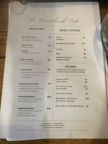 Opinii despre Riverbank Cafe în Melbourne - Hospitality and gastronomy