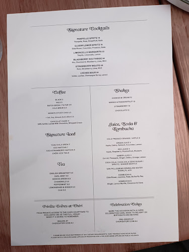 Chéri - South Melbourne