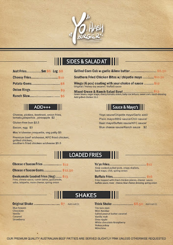 Opinii despre yo,Hash Burger în Aitkenvale - Hospitality and gastronomy