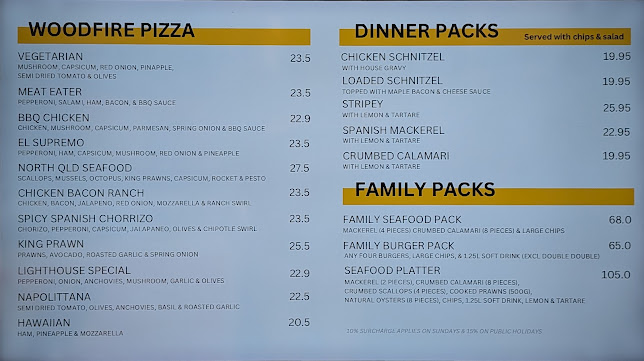 Opinii despre Lighthouse Seafood Mackay în Mackay - Hospitality and gastronomy