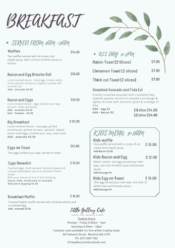 Little Gallery Cafe - Warwick