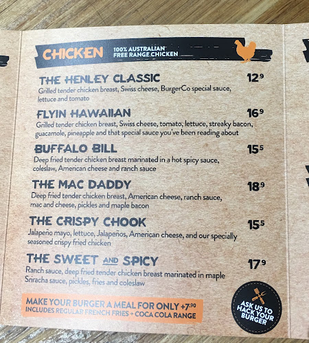 Burger Co Hurstville - Hospitality and gastronomy