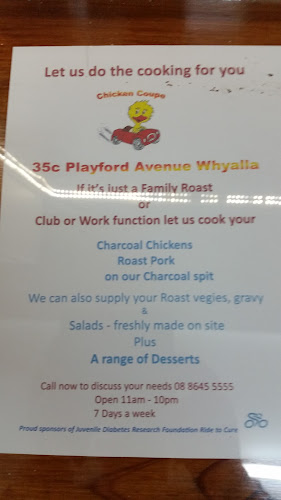 Comentarii opinii despre Chicken Coupe Whyalla