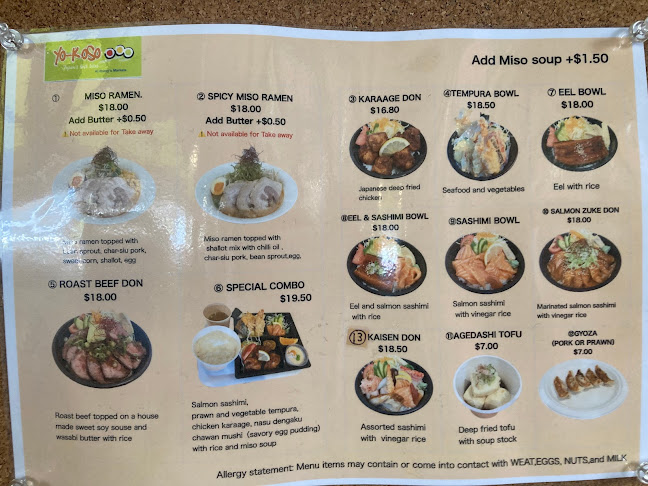 Yo-KoSo Japanese food - Hospitality and gastronomy