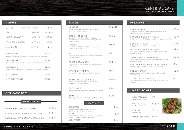 Wodonga Central Cafe