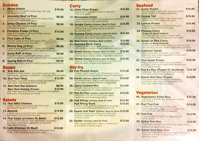 Thai Touch Tide Restaurant - Port Macquarie