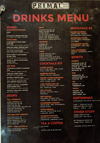 Opinii despre Primal Bar & Grill în Palmerston City - Hospitality and gastronomy