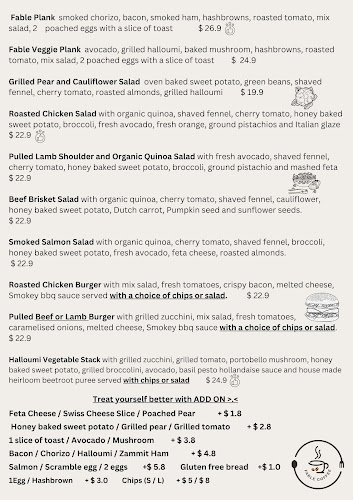 Coral Coffee(Fable Coffee Sydney)