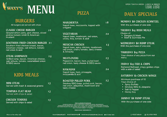 Comentarii opinii despre Waxy's Irish Pub and Skyline Roof Top Bar