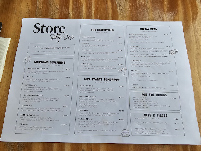Store Sixty One - Traralgon Cafe - Hospitality and gastronomy