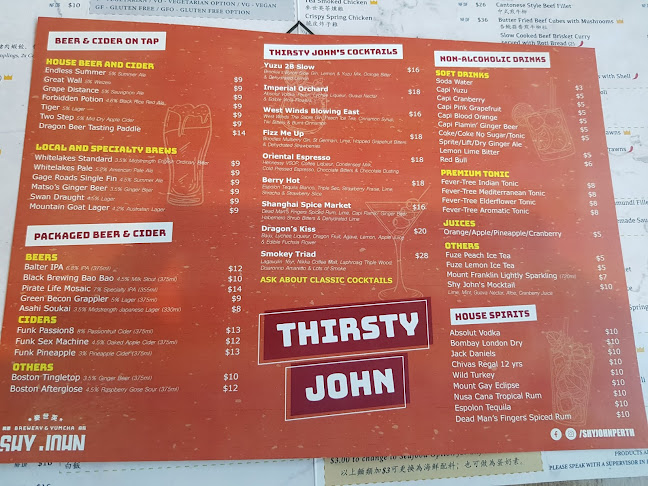 Comentarii opinii despre Shy John Brewery & Yum Cha