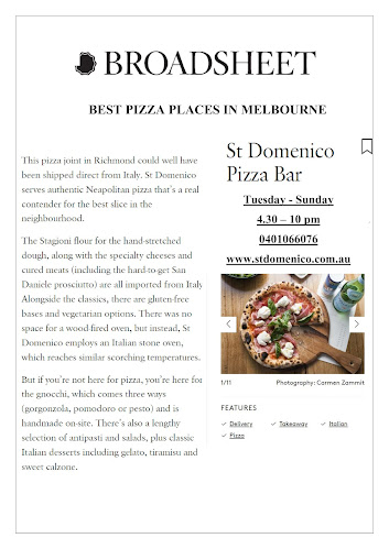 St Domenico Italian Restaurant Pizzeria