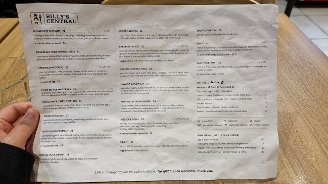 Billy’s Central - Hospitality and gastronomy