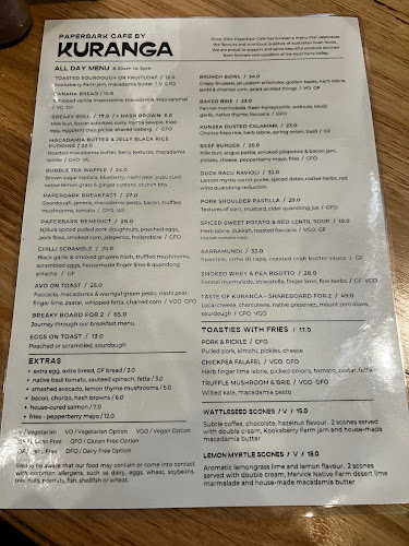 Paperbark Cafe - Hospitality and gastronomy