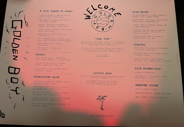 Golden Boy - Hospitality and gastronomy