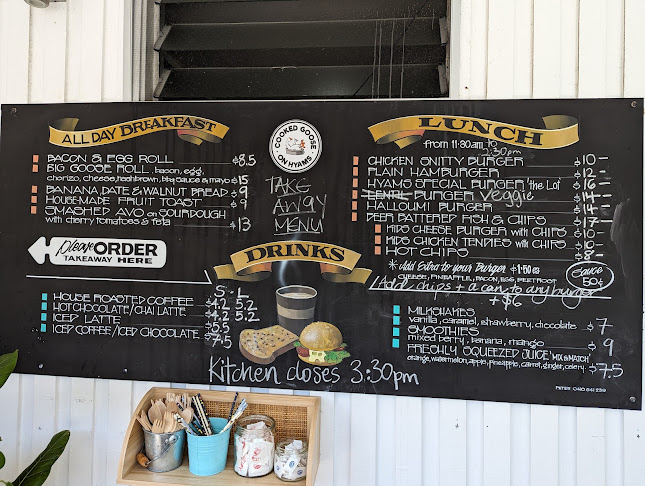 Cooked Goose on Hyams