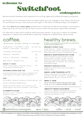 Opinii despre Switchfoot Coolangatta în Coolangatta - Hospitality and gastronomy