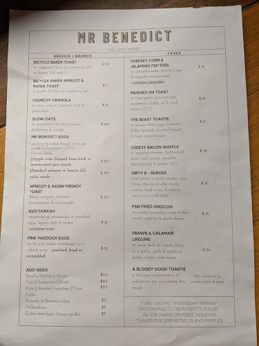 Mr. Benedict - Hospitality and gastronomy