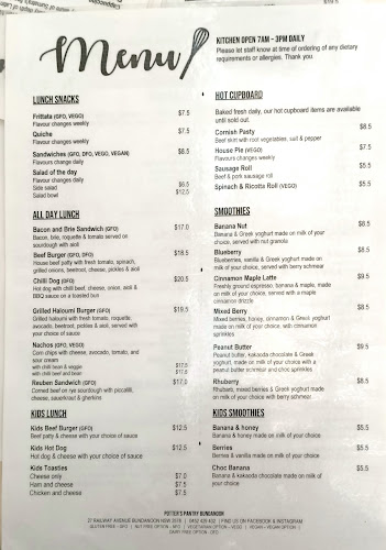 Opinii despre Potter's Pantry Bundanoon în Sydney - Hospitality and gastronomy