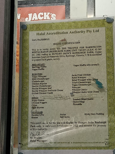 Hungry Jack's Burgers Roxburgh Park