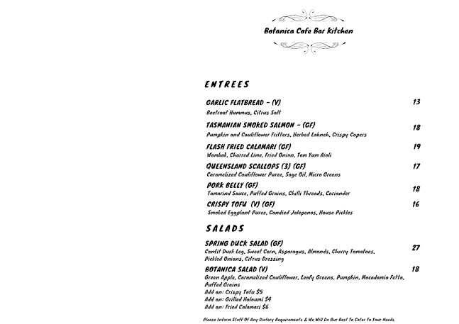 Botanica Café Bar Kitchen - Edge Hill