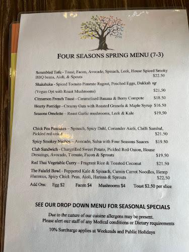 Opinii despre Four Seasons Bistro în Mittagong - Hospitality and gastronomy