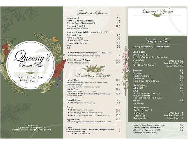 Queenys Snack Bar - Casuarina