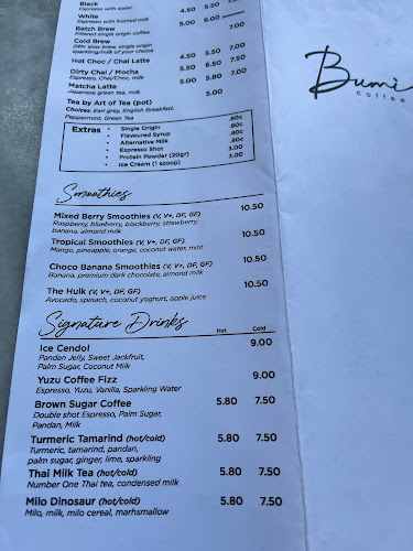 Bumi Coffee - Hospitality and gastronomy