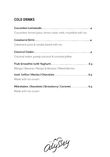 Cafe Odyssey - Hospitality and gastronomy