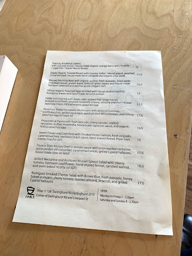 Coral Coffee(Fable Coffee Sydney) - Hospitality and gastronomy