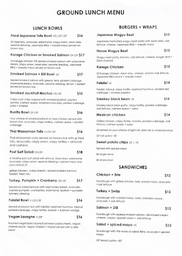 Ground Coolangatta - Hospitality and gastronomy