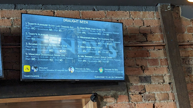 Tandy's Alehouse - Hospitality and gastronomy