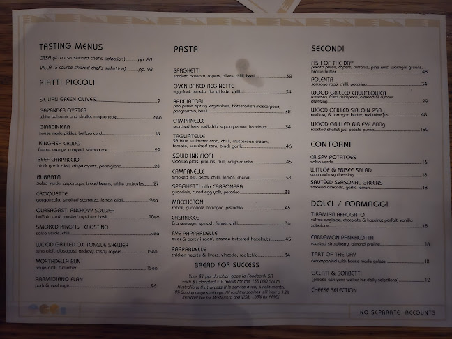 Osteria Oggi - Hospitality and gastronomy