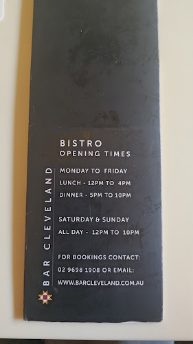 Bar Cleveland - Hospitality and gastronomy