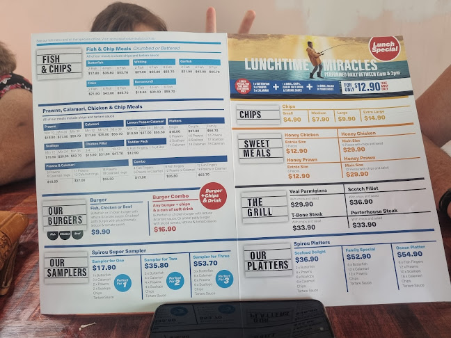 Spirou Seafood and Salad (Church of Fish and Chips) - Port Pirie