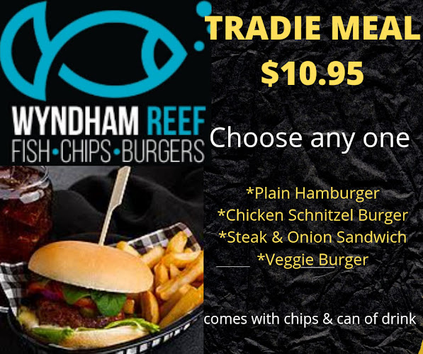 Opinii despre Wyndham Reef Fish - Chips - Burgers în Tarneit - Hospitality and gastronomy