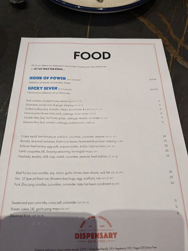 The Dispensary - Hospitality and gastronomy